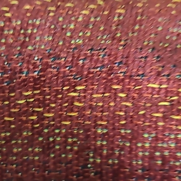 Vintage Y2K Coldwater Creek Jacket Woven Red Size Small Southwest Vibe - Picture 3 of 7